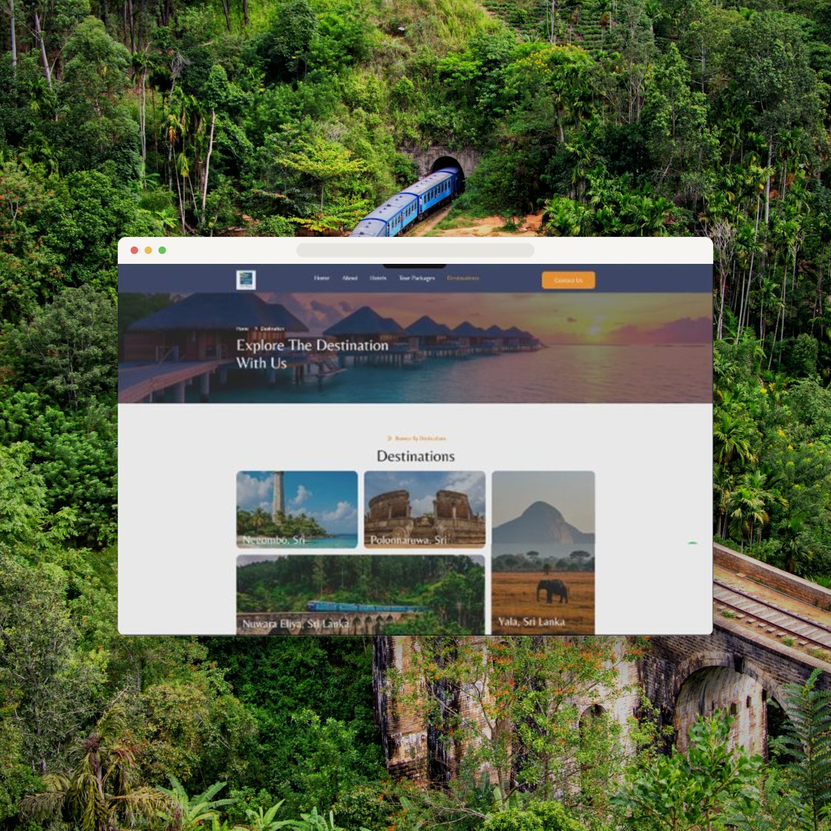 Gateway Sri Lanka, shown on a device