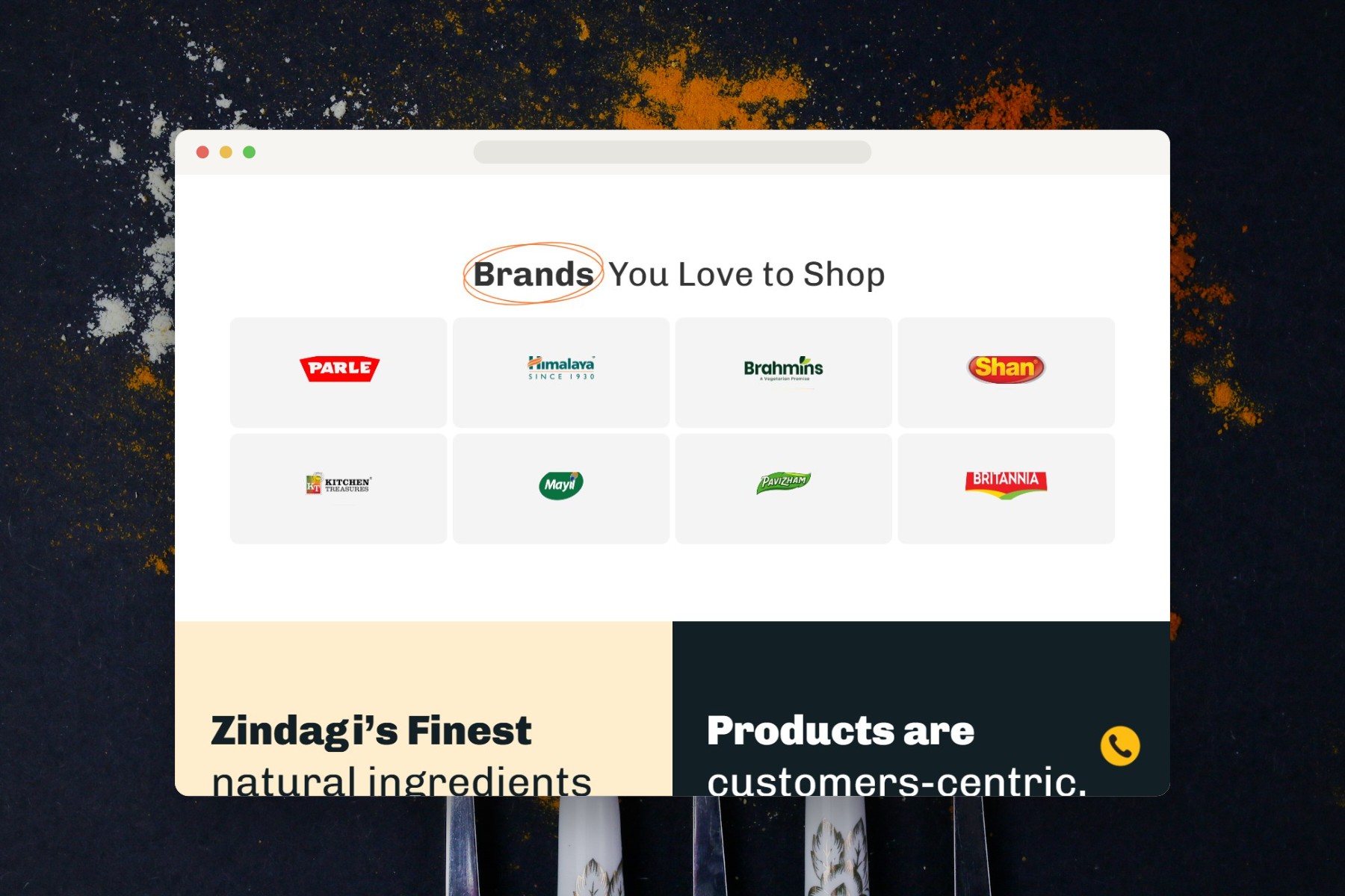 Zindagi Convenience in a browser window